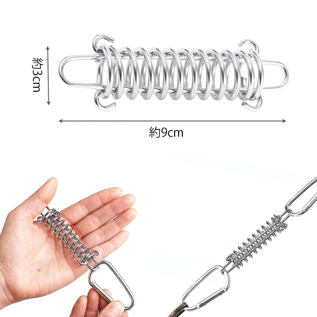 Stainless Steel Wind Rope Buckle Tent Buckle Spring Tension Buckle