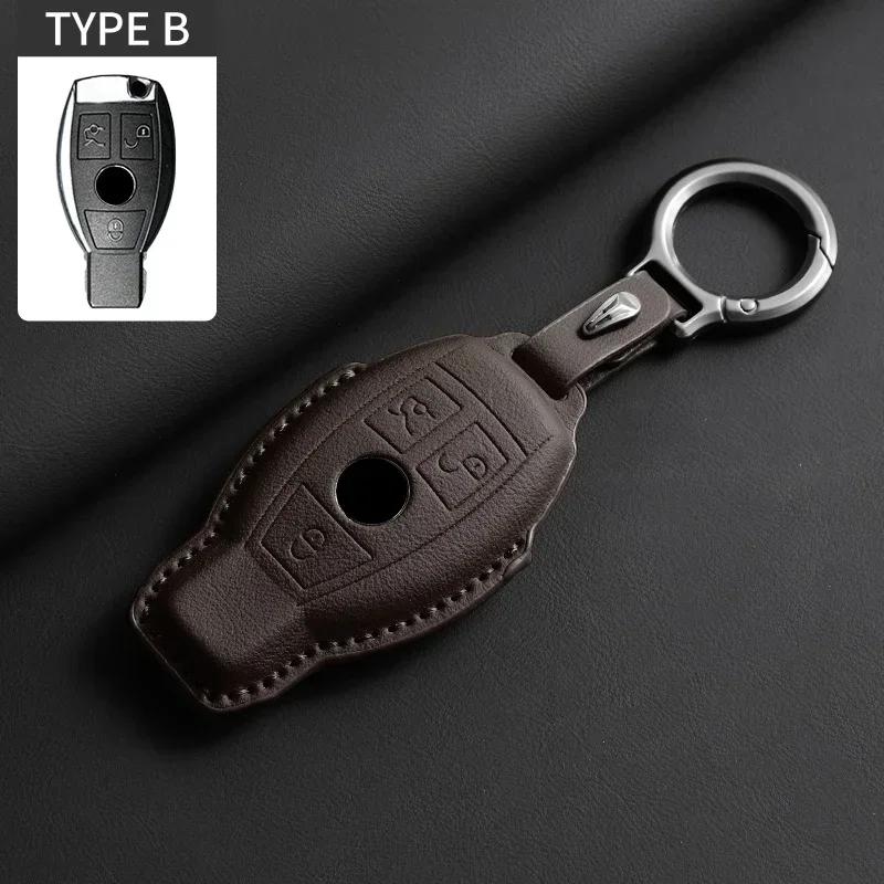 Car Key Case Cover for Mercedes Benz GLC CLA GLA AMG GLS GLA GLK CLS W204 W212 W176 Car Key Protection Shell