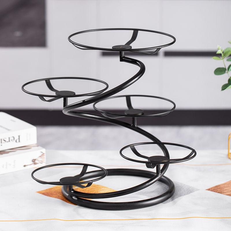 For Multilayer Kitchen Side Dish Rack Provincial Design Ideal for Cold Dishes