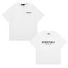 Fear of God T-shirt Oversize Essentials Stampa Lettere sul Retro Uomo Donna Cotone Puro Casual Manica Corta 3 Colori