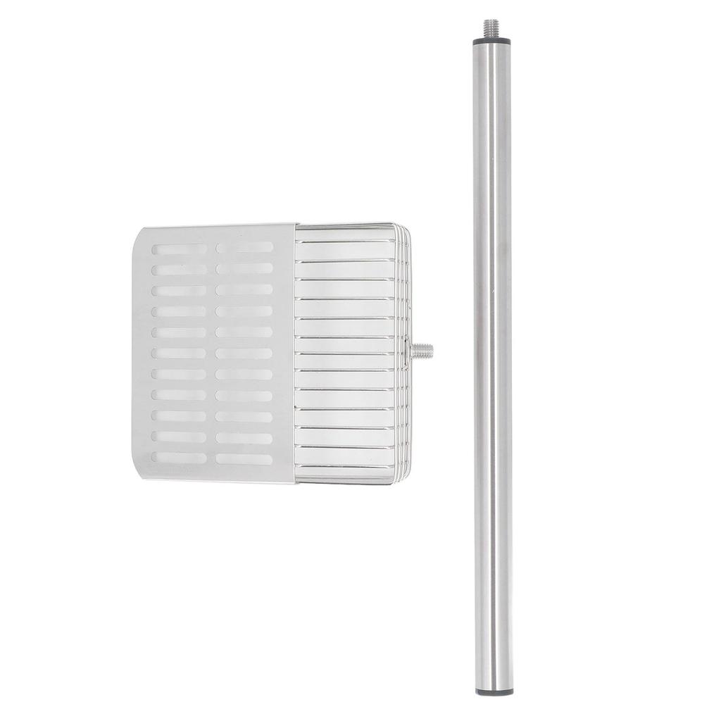   Handle Cat Litter Scoop Stainless Steel Kitty Poop Scooper Chicken Poop Sifter Shovel