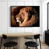 Wild Animal Strong Lion Cuadros Wall Art Picture  Canvas Art Painting Posters and Prints for Living Room Modern Home Decor