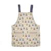 Animal Mode Side Open Apron 258517 Beige [Kusuguru Japan] M-L