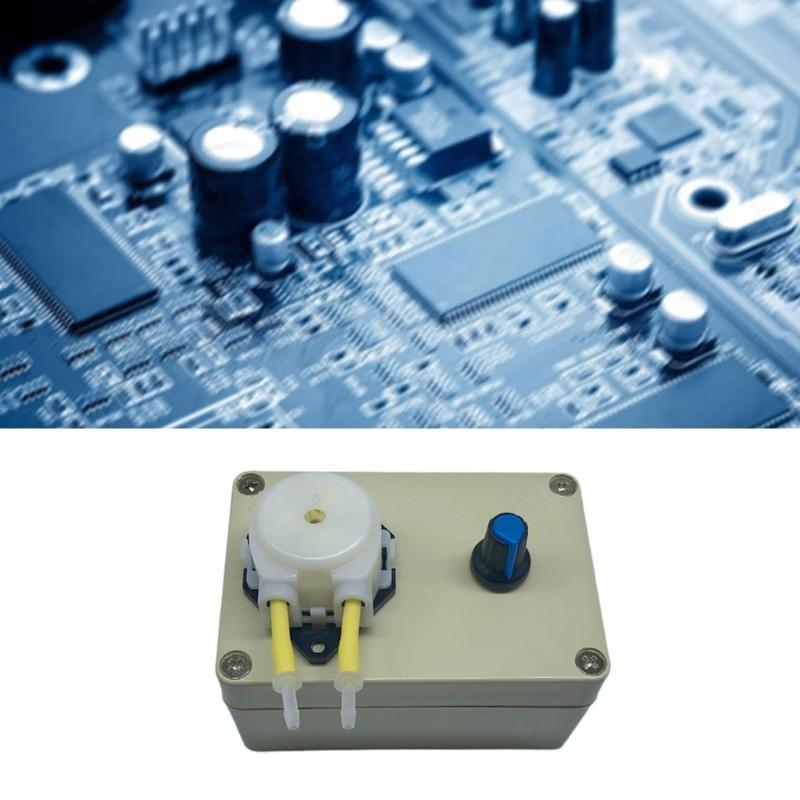 Mikro Pompa Perystaltyczna Pompa Pełzająca Mini Elektryczna Pompa Wodna Pompa Dozująca Pompa Tytulacyjna do Laboratorium Przetwórstwo Żywności Wtyczka US