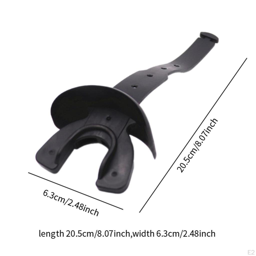 Football Mouth Guard with Strap Sports Lip Protector Athletic Mouthguard