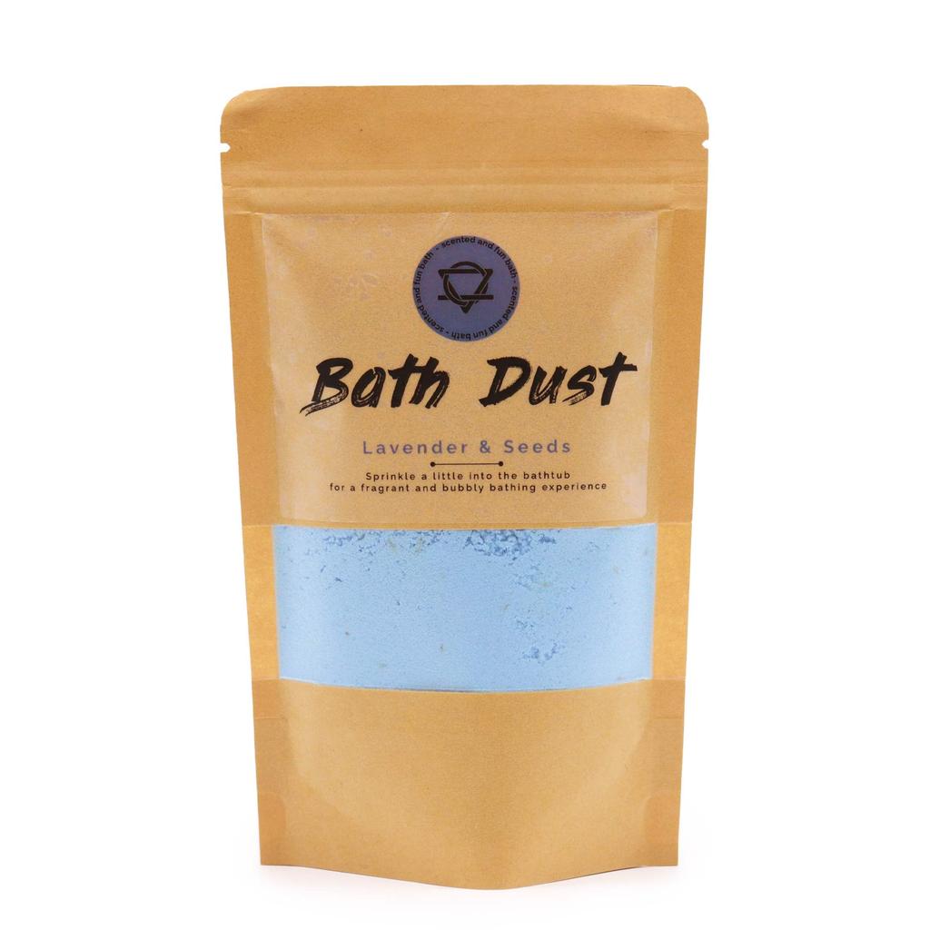 Lavender Bath Dust With Seeds 190g