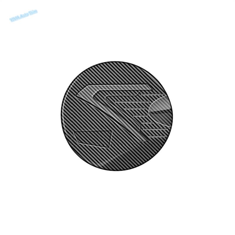 Black Car Stying Filler Fuel Door Guard Oil Gas Tank Cap Decor Sticker Cover Trim ABS Accessories For Toyota Tacoma 2024 2025