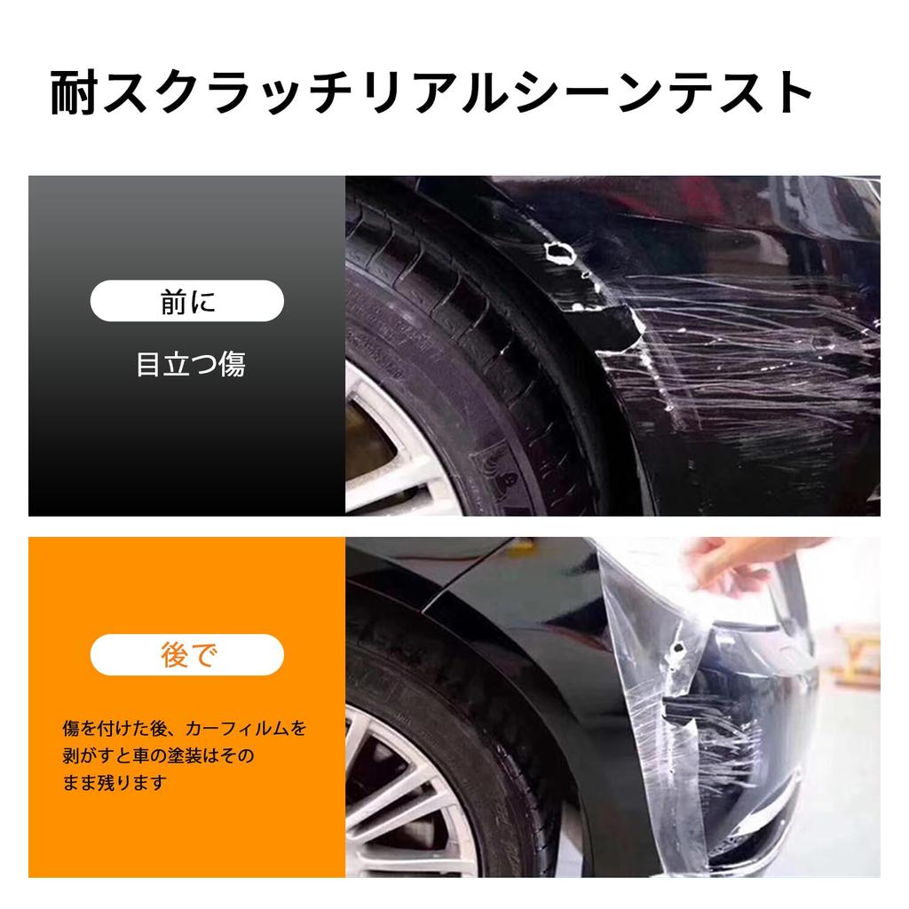 FDAIUN Car TPU Protective Film for Toyota Land Cruiser LC250 Clear Car Wrap for Toyota Land Cruiser LC250 Includes 2 (2024-Present Models),