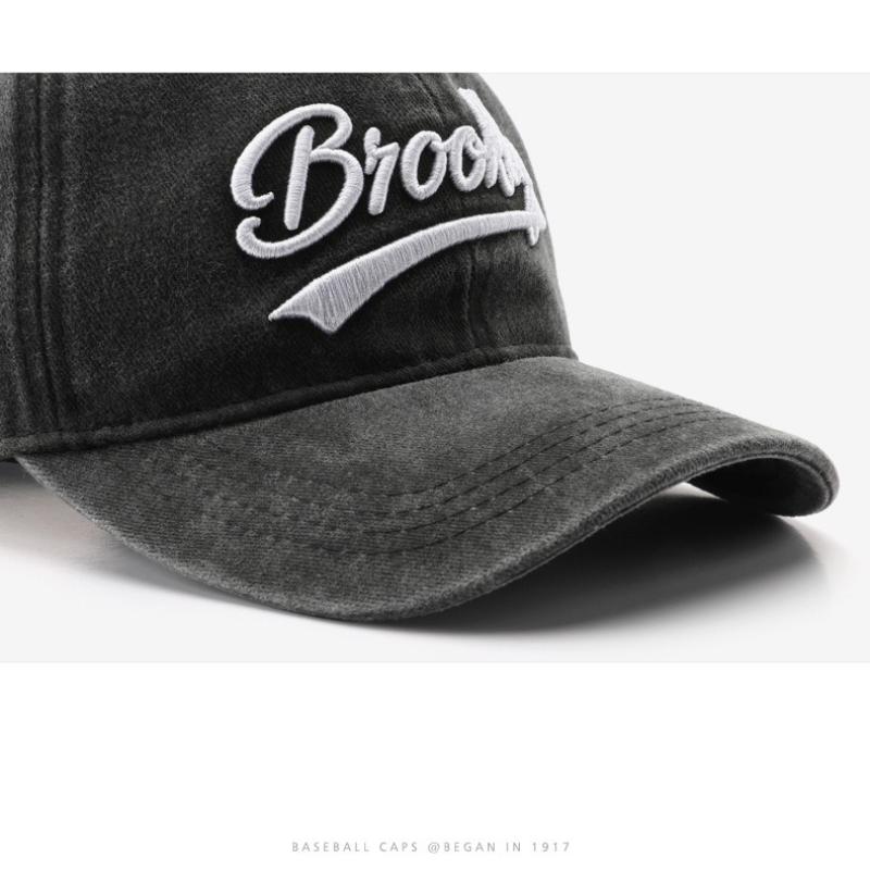 Spring/Summer Unisex Cotton Baseball Cap Vintage Washed With Alphabet Always Embroidery - Hip-Hop Inspired Snapback Design
