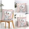 Kissenbezug Boykisser Lustiges Katzenmuster Kissenbezug Retro Trendiger Kissenbezug für Stuhl Sofa Heimdekoration Kissenbezüge