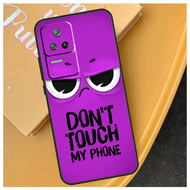 Berühre mein Handy nicht Hülle Für Xiaomi 17 Pro Max 14 15 Ultra 13T 14T 15T POCO X7 X5 X6 Pro F5 F6 F7 F8 Ultra Hülle