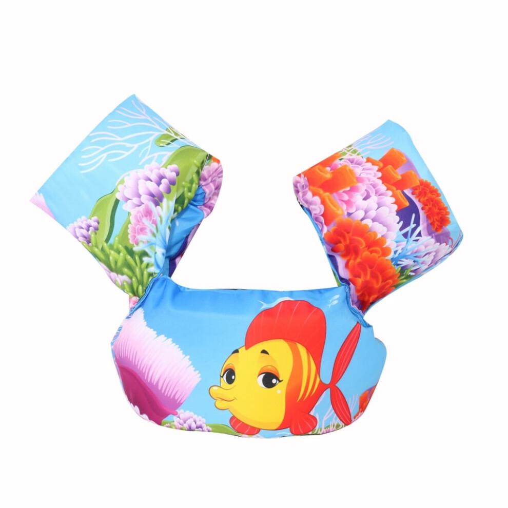 Toddler Floatie Swim Trainer Jackets Kids Swim Vest Swimming Pool Floatation Jackets Pool Arm Float Easy to Use