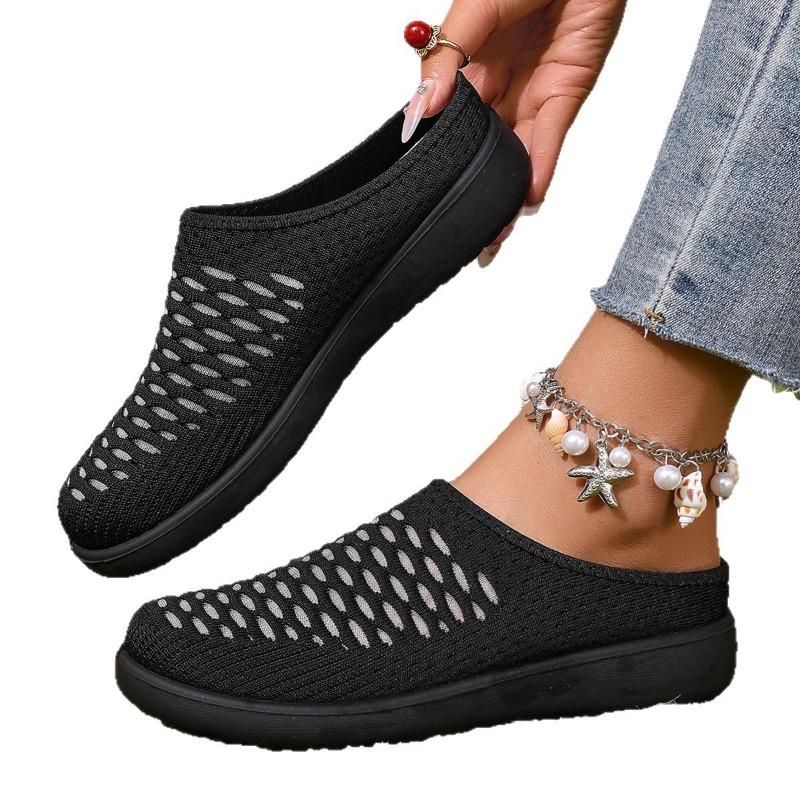 Shoes women's summer comfortable new women's shoes spring and summer soft-soled breathable sports shoes fashion casual women's lazy shoes