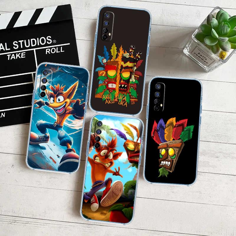 Crash Bandicoot Phone Case for Motorola Moto G10 G20 G30 G31 G32 G34 G35 G41 G42 G50 G51 G52 G55 G60 G60S G62 G71 G72 G75
