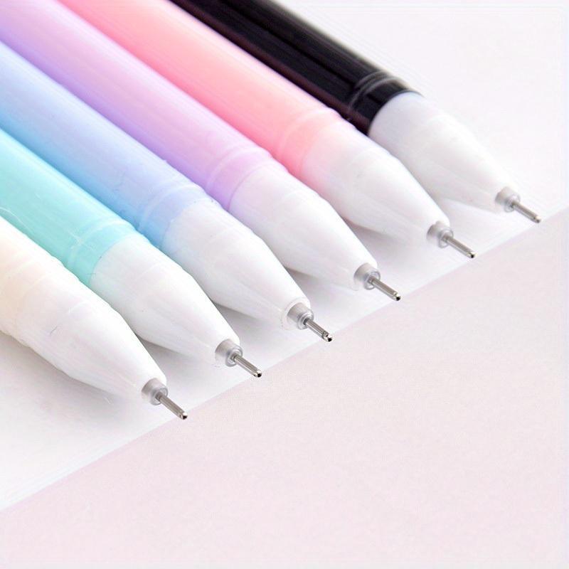 6PCS/set Kawaii Cat Gel Pen 0.5mm Creative Cute Neutral Ink Pen Office Writing Supplies