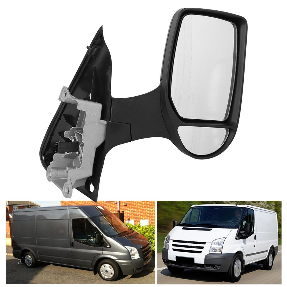 Electric Rearview Mirror Heated Glass Wing Mirrors Drivers Side Fit for Ford Transit Mk7 Van