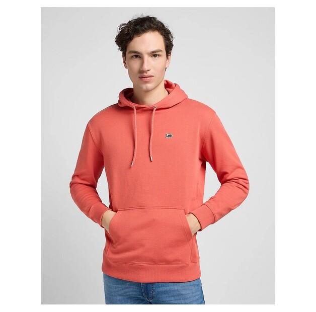 Толстовка с капюшоном Lee Plain Hoodie Poppy EU M