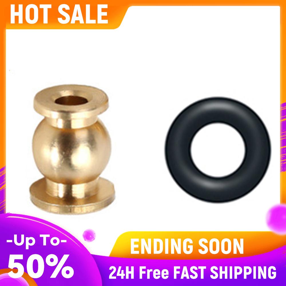 

20pcs Brass Shock Links Joint Balls Pivot Balls W/ O-rings Pivot Ball Head Set for 1/24 RC Crawler Car Axial SCX24 Upgrade Parts China Mainland