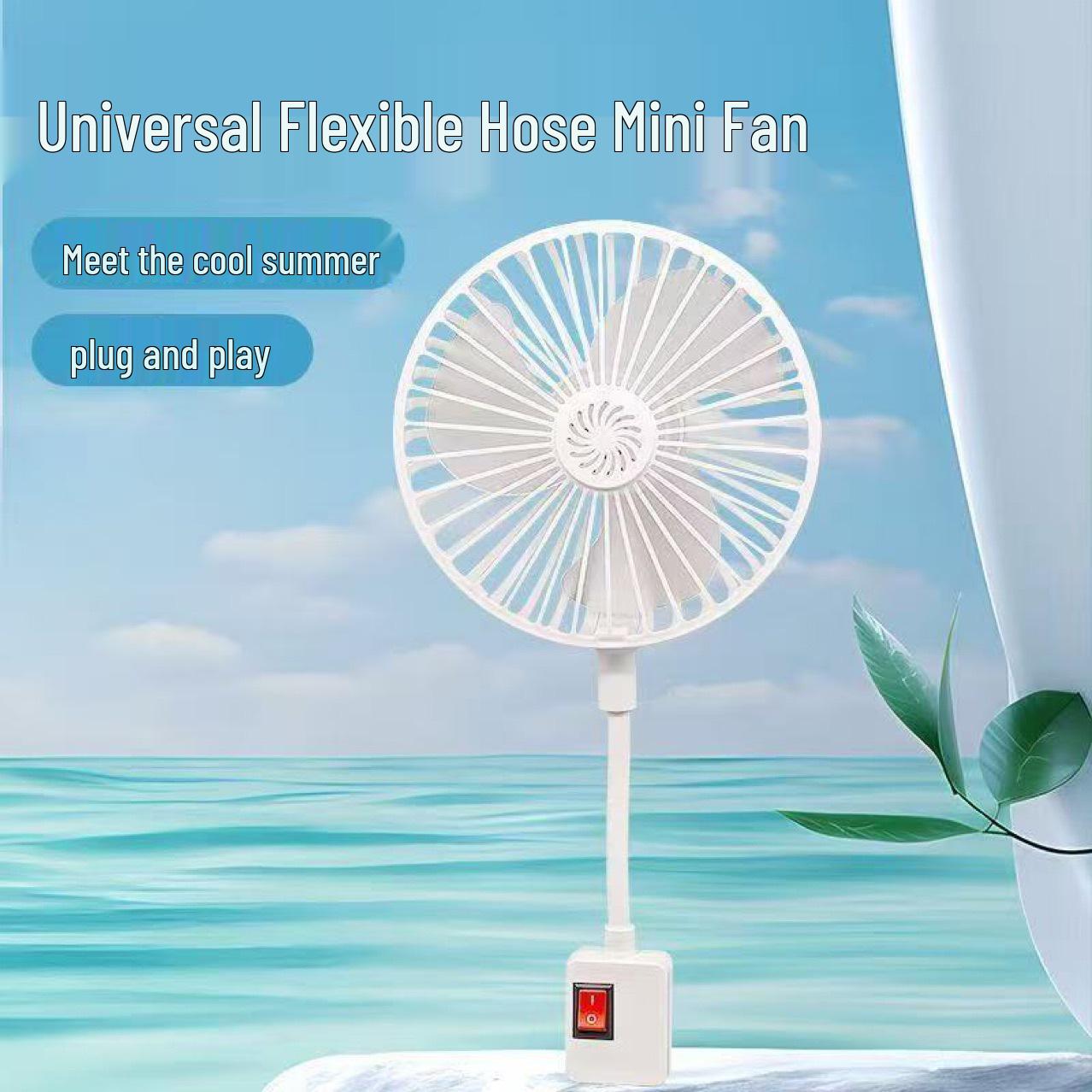 Compact Energy-Saving Cyclone Socket Fan with Brushless Motor and Lamp Holder 15 cm