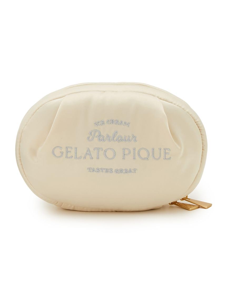 

Сатиновый вышитый логотипом мешочек PWGB234658 OWHT [Gelato Pique]