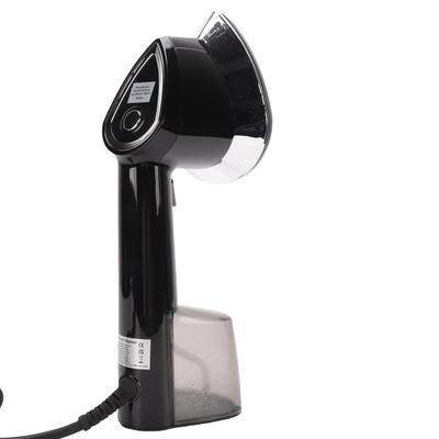 1500W Portable Handheld Steam Iron for Clothes Garment Fabric Wrinkles Remover 250ML Water   for Home Travel Black
