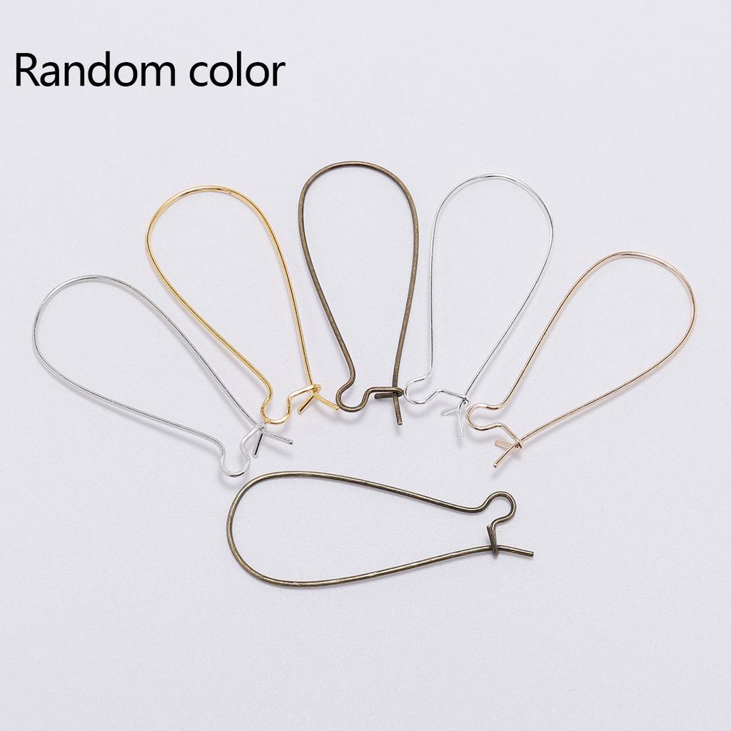 50pcs/lot 18-38 mm Gold Bronze French Lever Earring hooks Earring hooks Earring Ear Wires Findings DIY Jewelry Making Wholesale