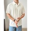 Leriya Fashion Cotton TShirt For Men Soft Breathable Fabric Regular Fit Half Sleeve Collar Tee For Summer Casual Wea