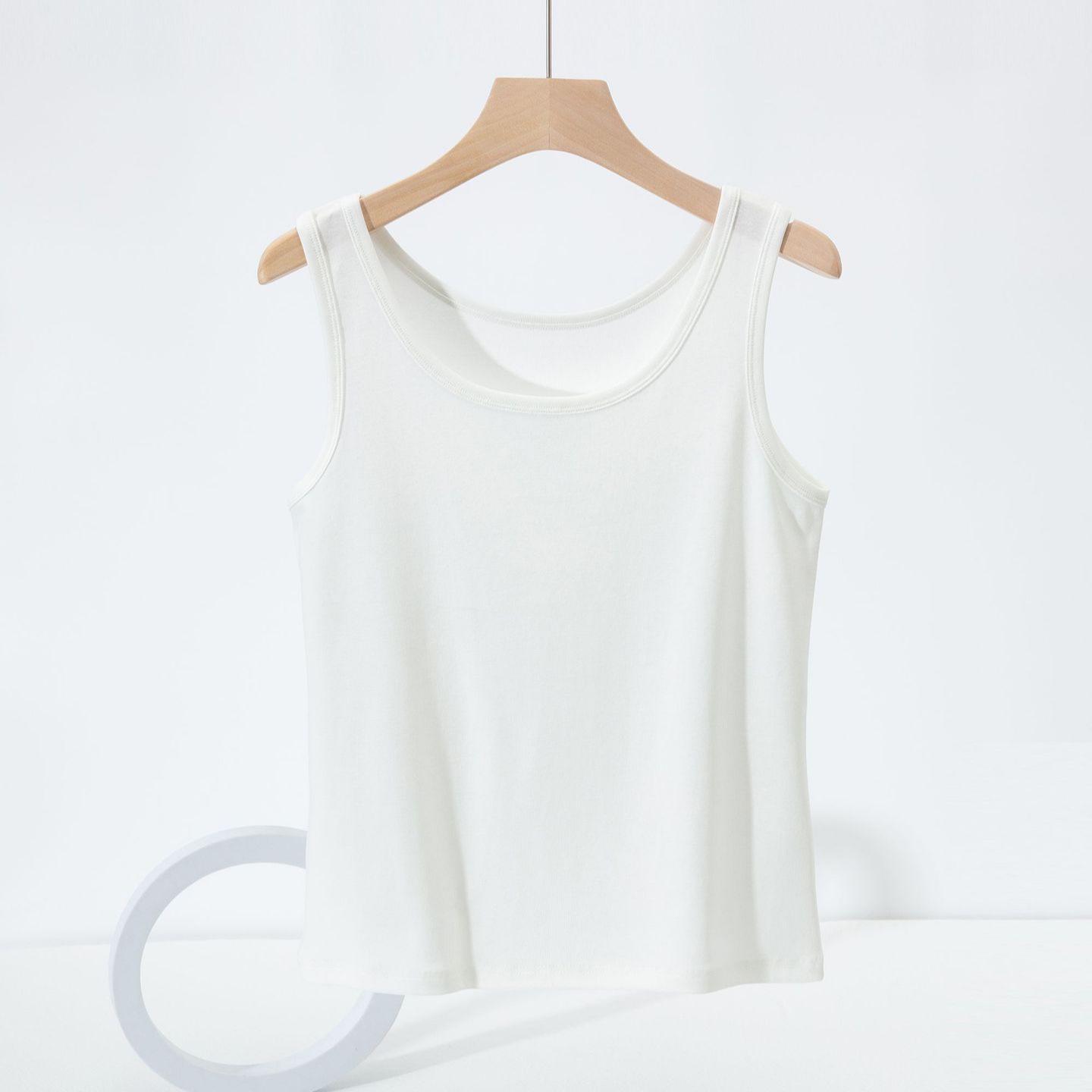 New Style Women s Slim-Fit Lyocell Spaghetti Strap Sleeveless Top One Size