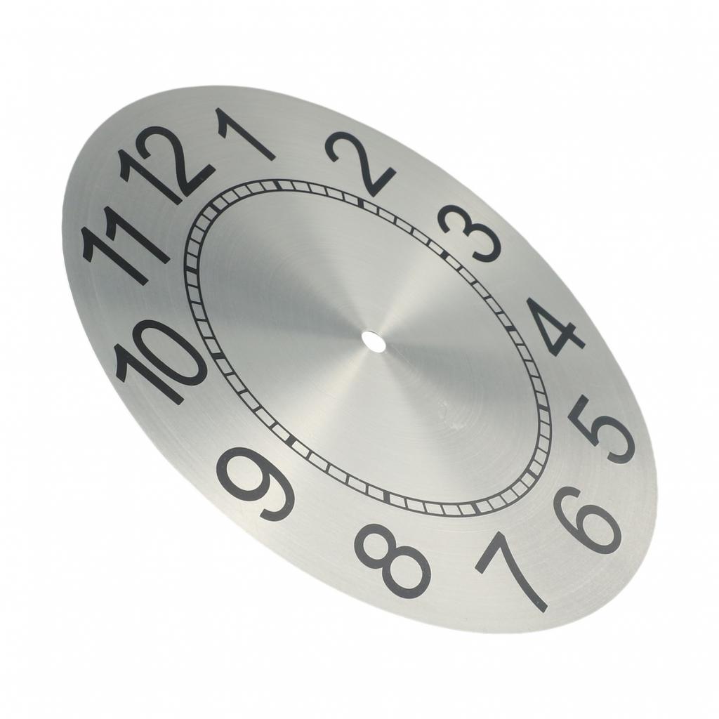 9.5 Inch Clock Face Aluminium Clock Dial Arabic Numeral Clock Dial