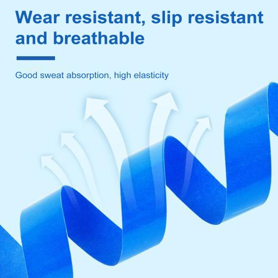 6 Stück 110 cm Badmintonschläger-Griffband, rutschfest, schweißabsorbierend, stoßfest, elastisch, multifunktional, Angelrute, Tennisschläger, Paddel-Overgrip