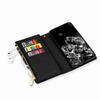 Redmi Note 9 Pro/K30/8A Leather Wallet Case with Laser Engraved Nine Card Slots