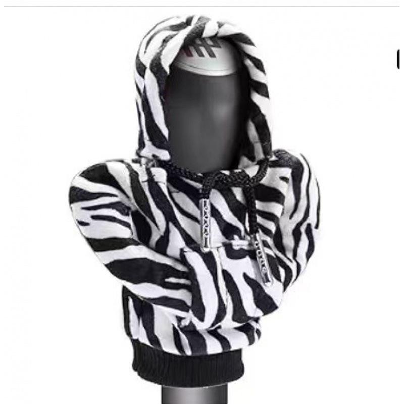 Car Gear Handle Cover Gear Lever Decorative Printing Creative Sweater Hoodie Protection Gear Shift Clothes
