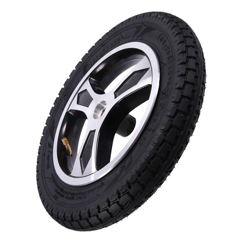 Elderly Electric Wheelchair Scooter 12Inch Wheel 12 1/2X2 1/4 Pneumatic Tire Inner Tube Wheel Hub Equipment Tire-A87Q