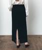 Siyajyu Sist9058 Formal Column Long Skirt_Black