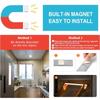 Magnetic Rechargeable  Motion Sensor Light 10-60CM Ultra-thin LED Under Cabinet Light Suitable for Kitchens Closets Workshops