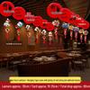 2026 Year of the Horse Lantern Decorations for Mall and Shop Lobbies: Spring Festival Hanging Ornaments