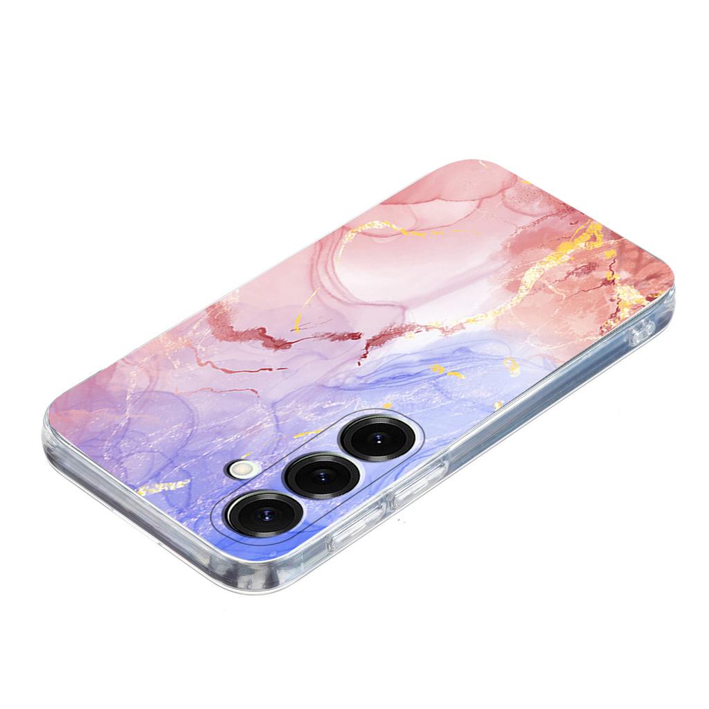 For Samsung Galaxy A34 5G Case Marble Pattern Printing Soft TPU Phone Cover