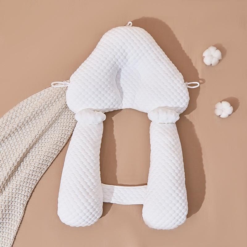 Infant Soothing and Shaping Pillow To Prevent Flat Head, Prevent Startle Reflex, Provide a Sense of Security, and Help Newborns Sleep U Contour