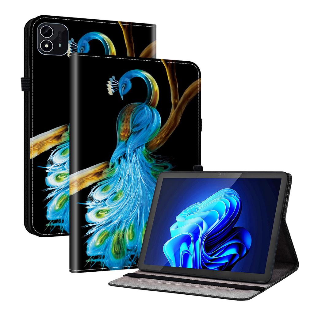 PU kožené pouzdro na tablet pro itel Pad One- 11 stylů! Odolný, se 2 sloty na stojánek, držákem na pero a sloty na karty, flexibilní zadní kryt z TPU