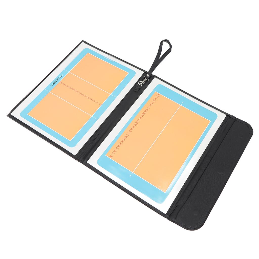 Coaching Board Magnetisch 2,5-fach Faltbar Volleyball Coaching Board mit Stift für Training