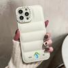 ADD LOGO Down Jacket TPU Mobile Phone Case for iPhone 14 Pro Max
