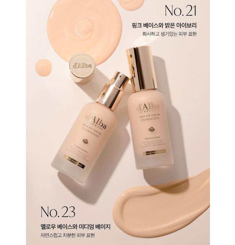 d’Alba Skin Fit Serum Foundation 30ml – Vegan Glow Foundation (21 / 23)