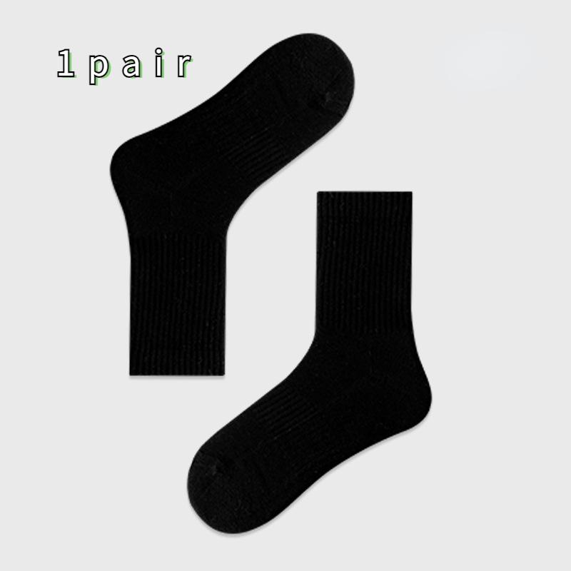 Größe 35-39 Damen Herbst und Winter Multifunktionale Freizeitsport Atmungsaktive Sportsocken mit Handtuchunterseite