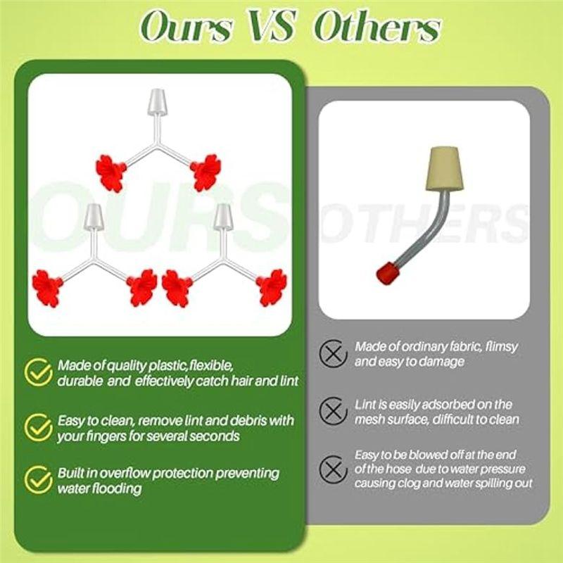 Premium-Floral Hummingbird Feeder Tube Hummingbird Feeder Wine Bottle Plug For Outdoor Outdoor Making Your Own Bird Feeder