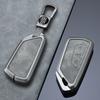 Leather Zinc Alloy Car Key Case Cover For Vw Volkswagen Golf 8  Skoda Octavia A8  Seat Leon Mk4 Key Chain  Accessories