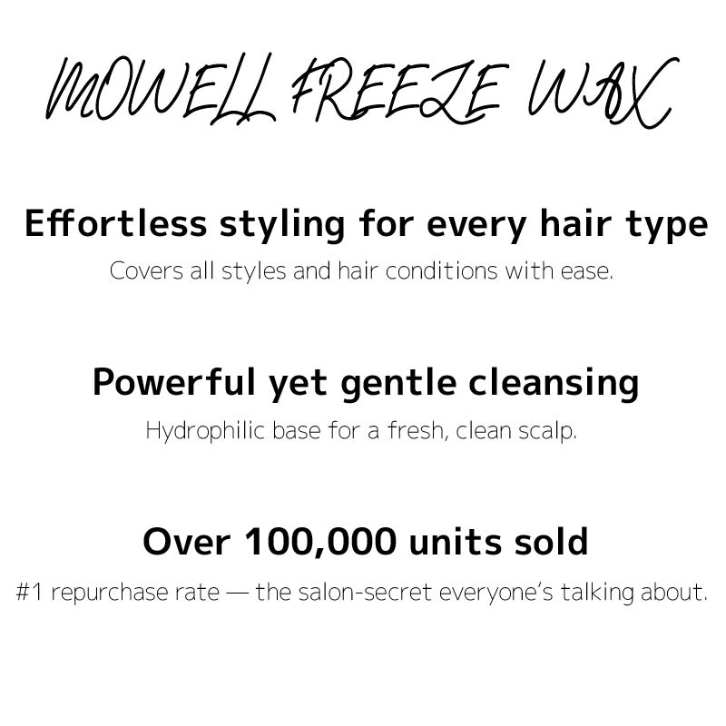 [ Mowell ] Styling Freeze Wax 200ml