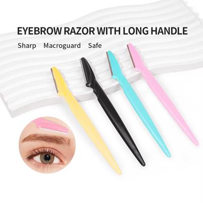 Eye Brow Epilation Hair Removal Cutter Shaver Blades Makeup Tools Eyebrow Trimmer Knives Portable Face Razor Hair Remover