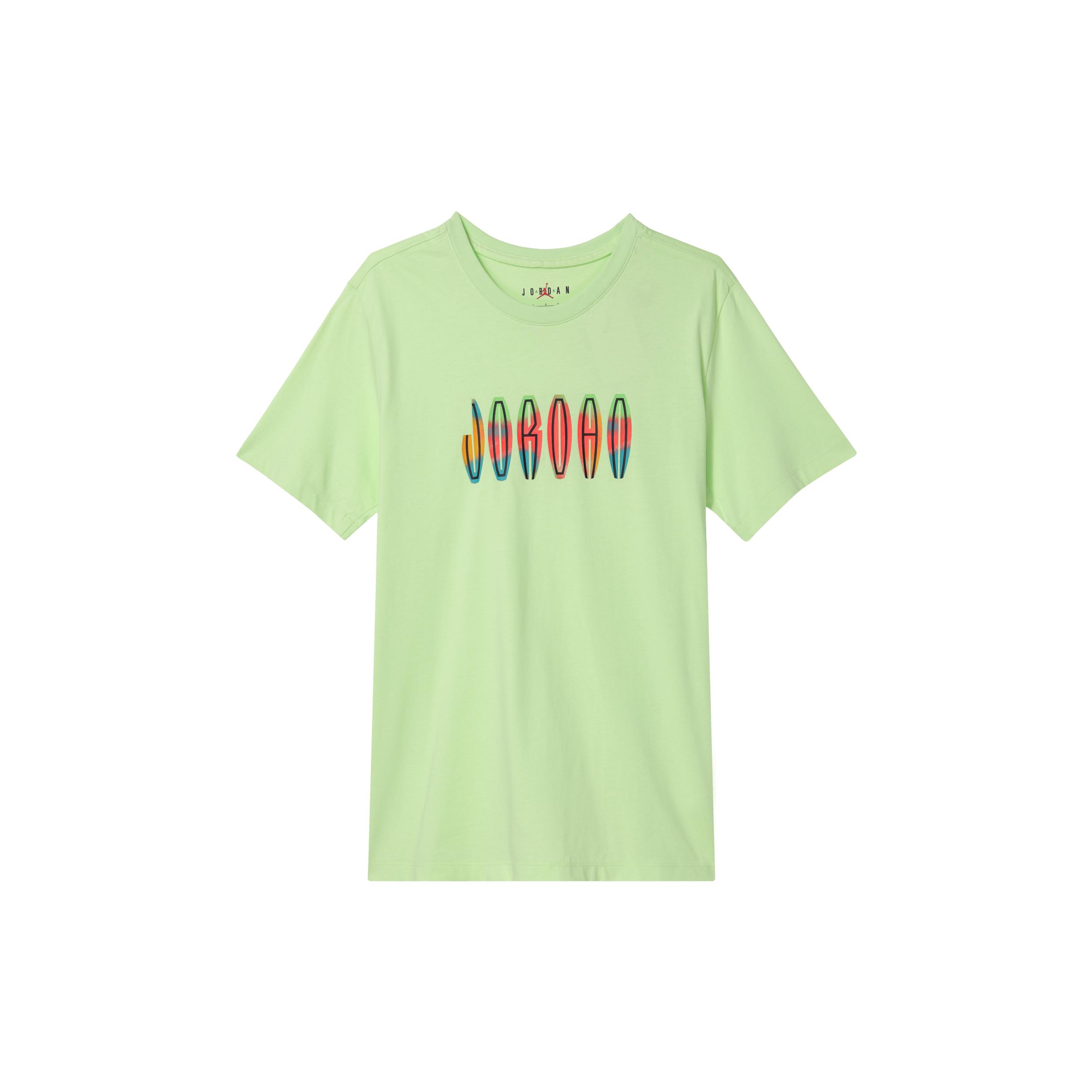 Jordan Drop Shoulder Sleeve T-Shirt Men s Green DQ7367-383 M