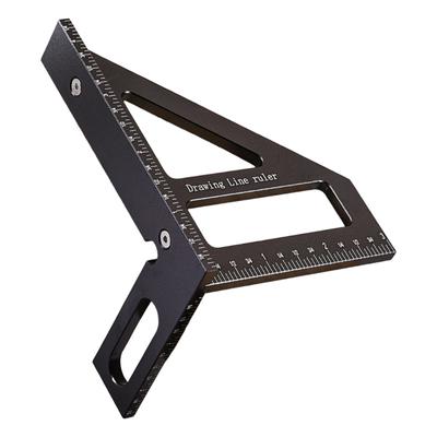Multipurpose Triangular Measuring Instrument 45 90 Degree for Exact Line Angles Marking In Engineering & Craftsmanships