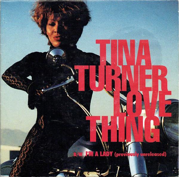 

7-дюймовая пластинка ТИНА Тёрнер Love Thing CL644 Capitol Records 1991 Великобритания Рок Б/у